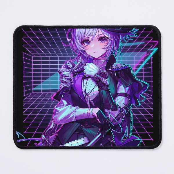 Item preview, Silver Palace Detective Cyberpunk Synthwave Neon Anime Tee designed and sold by Senpaiwaves.