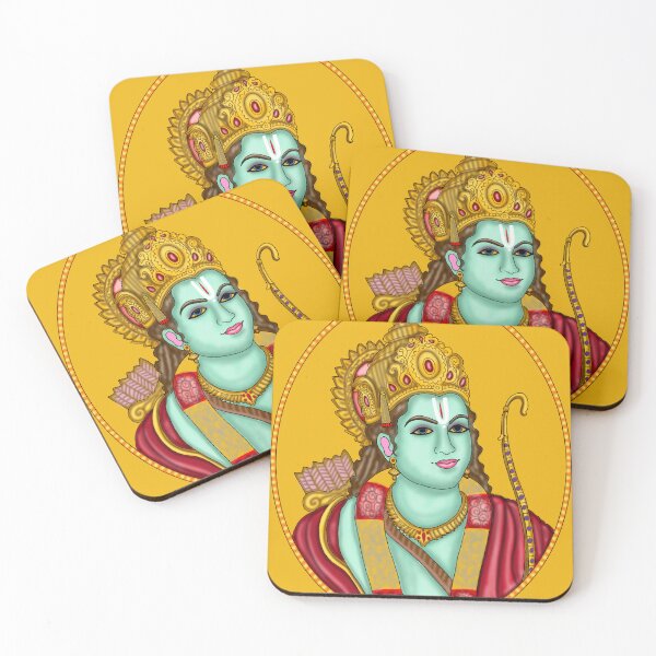 Item preview, Lord Rama Artwork | Divine Hindu God Digital Painting Illustration designed and sold by Harshit_Digital_Arts.