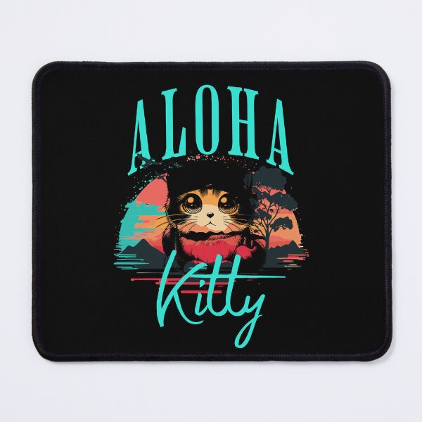 Item preview, Beach Sunset with Kitty designed and sold by The Retromotel.
