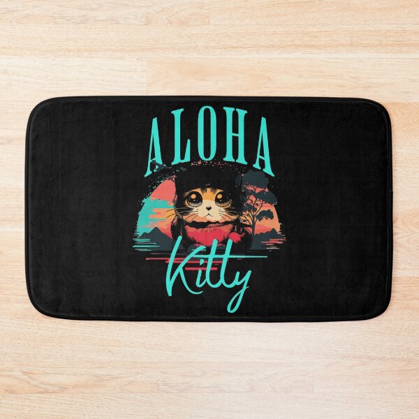 Item preview, Beach Sunset with Kitty designed and sold by The Retromotel.
