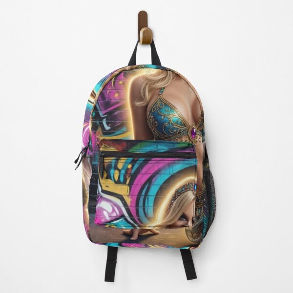 Item preview, Blonde Genie with Vibrant Graffiti designed and sold by kiwiartyfarty.