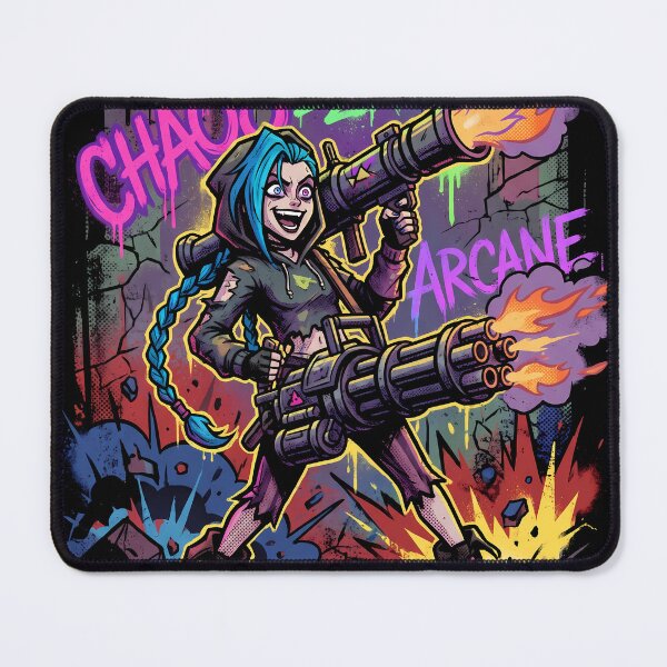 Item preview, Chaos Arcane Gunner Dark Fantasy Gaming Tee designed and sold by Senpaiwaves.