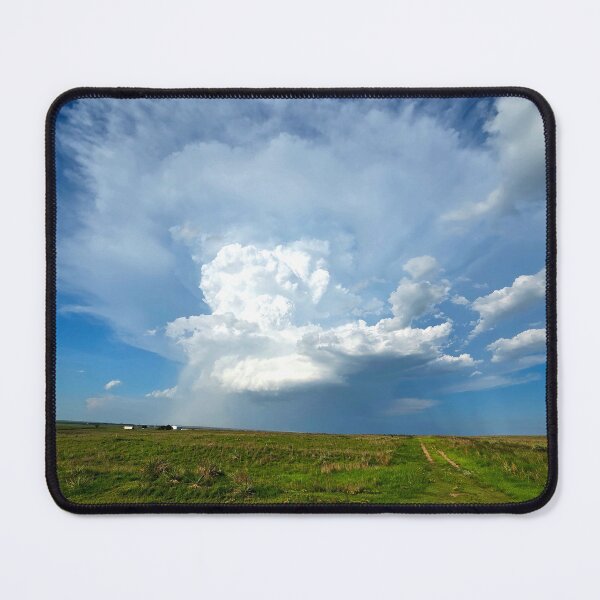 Item preview, Lone supercell over fields designed and sold by Storm Chaser Anna Philipp .
