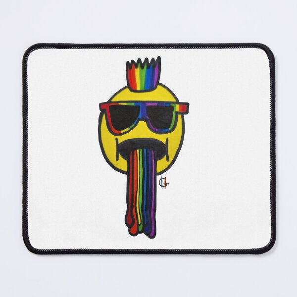 Item preview, The throwing up rainbow emoji  designed and sold by G-money101.