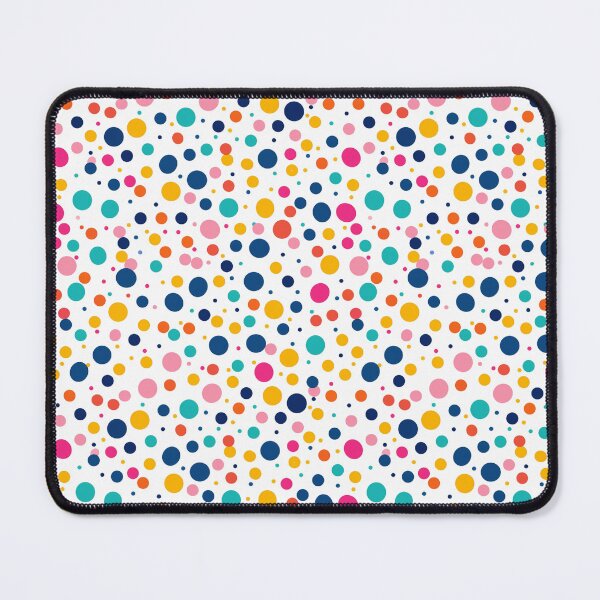 Item preview, Confetti Pop: Playful Multi-Colored Polka Dot Pattern designed and sold by LiveLearnCreate.