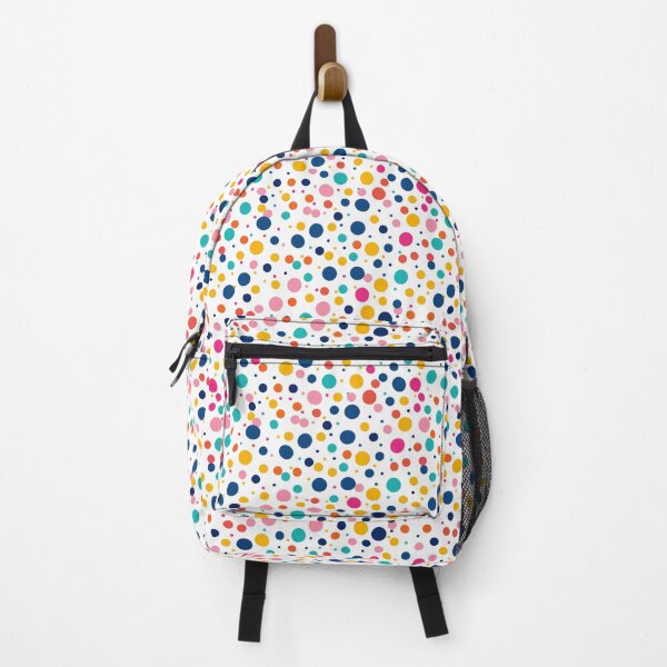 Item preview, Confetti Pop: Playful Multi-Colored Polka Dot Pattern designed and sold by LiveLearnCreate.