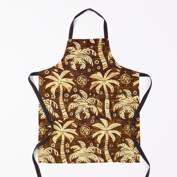 Item preview, Vintage-Style Hawaiian Island Palm Tree Chic Pattern designed and sold by DEC02.