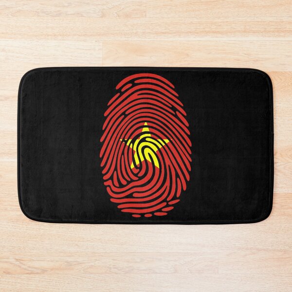Item preview, Vietnam Flag Fingerprint Identity  | Vietnamese DNA Heritage Graphic designed and sold by NTGUILTY.
