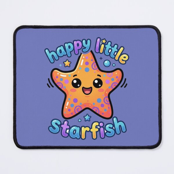 Item preview, Happy Little Starfish Sticker, Cute Kawaii Ocean Character Design, Colorful Starfish Art for Kids and Sea Lovers designed and sold by morning sun.