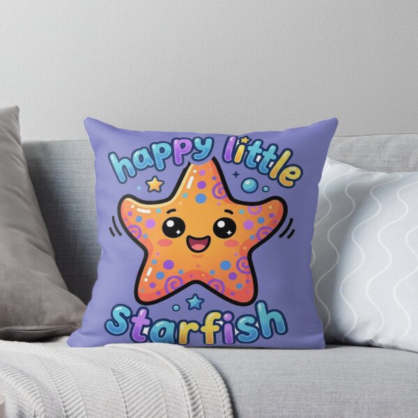 Item preview, Happy Little Starfish Sticker, Cute Kawaii Ocean Character Design, Colorful Starfish Art for Kids and Sea Lovers designed and sold by morning sun.