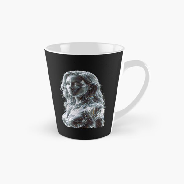 Item preview, Crystal Glass Woman – Digital Art Print designed and sold by NewGen-For-You.