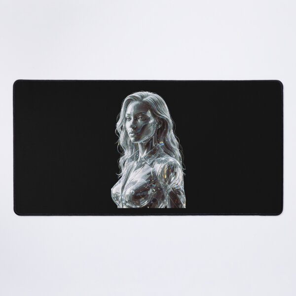 Item preview, Crystal Glass Woman – Digital Art Print designed and sold by NewGen-For-You.