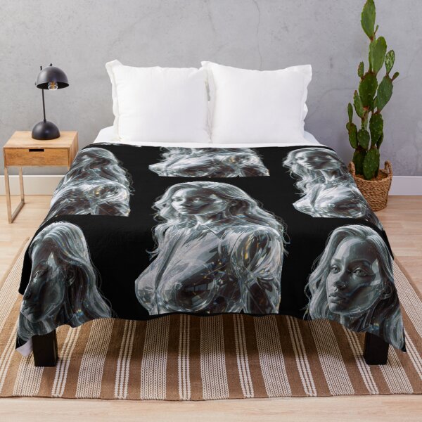 Item preview, Crystal Glass Woman – Digital Art Print designed and sold by NewGen-For-You.