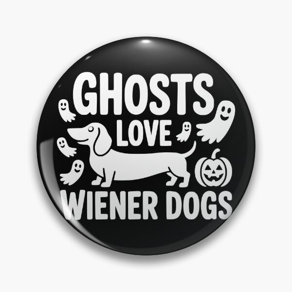 Item preview, Ghosts Love Wiener Dogs designed and sold by theartfulaspie.