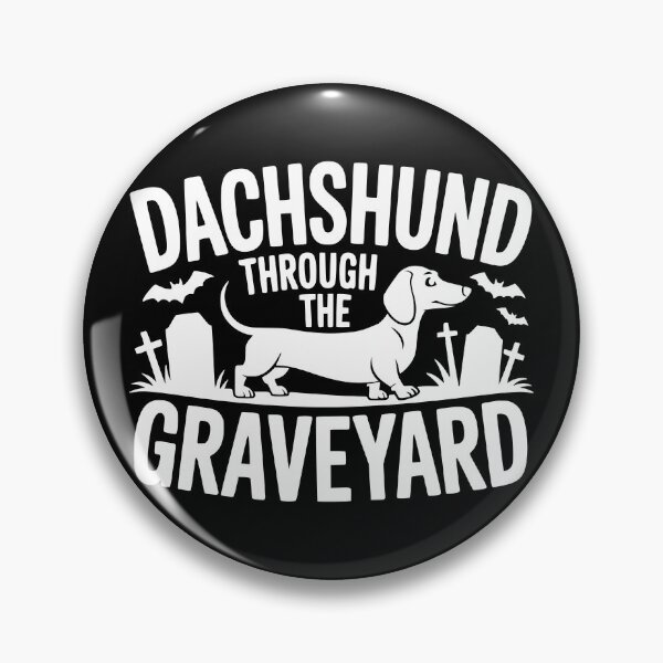Item preview, Dachshund Through The Graveyard designed and sold by theartfulaspie.