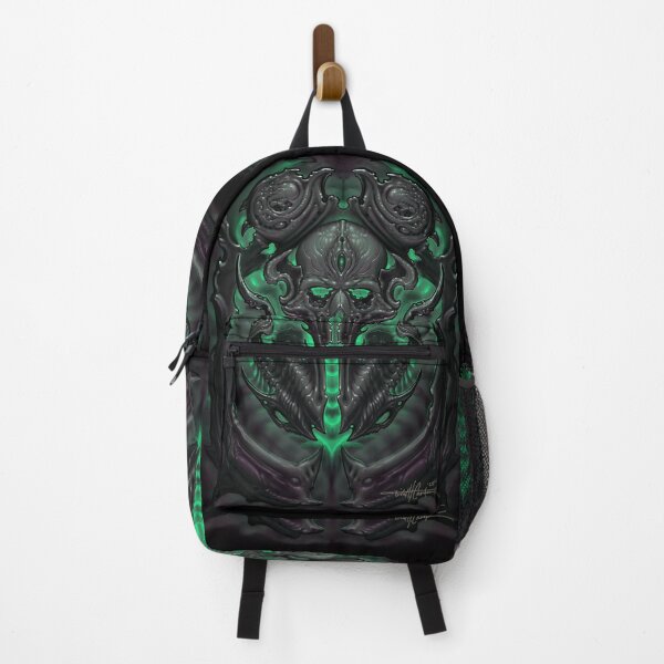 Item preview, Bio Organic skull (black background) designed and sold by TivonHCreager.