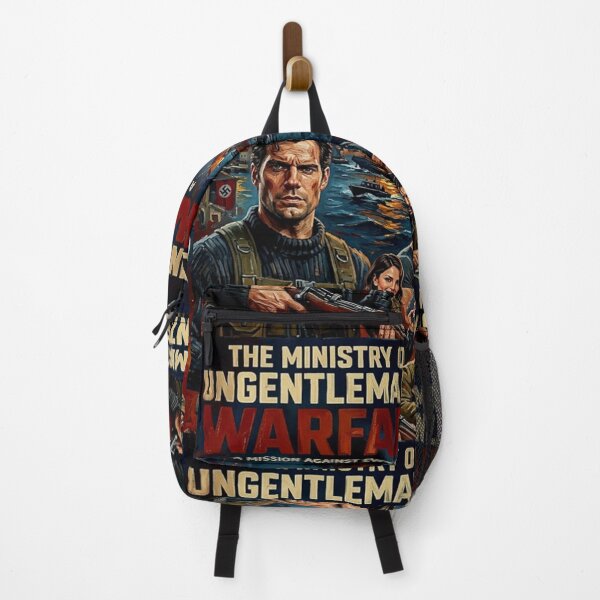 Item preview, The Ministry of Ungentlemanly Warfare Retro World War II Action Tribute Art Movie Poster designed and sold by Art's Diner.