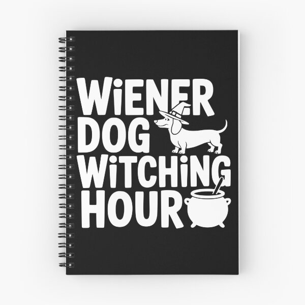 Item preview, Wiener Dog Witching Hour designed and sold by theartfulaspie.