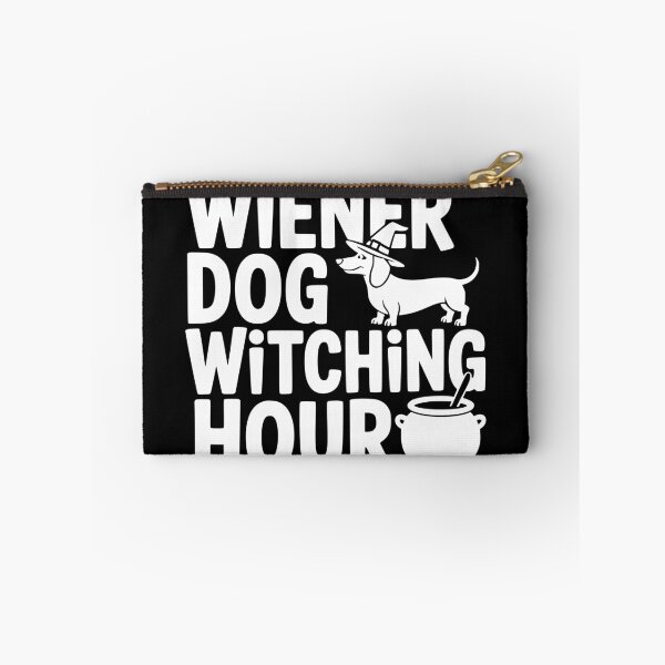 Item preview, Wiener Dog Witching Hour designed and sold by theartfulaspie.