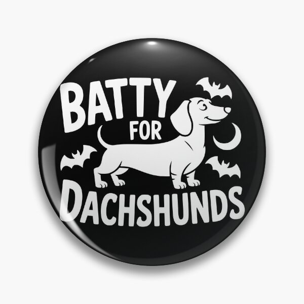 Item preview, Batty For Dachshunds designed and sold by theartfulaspie.