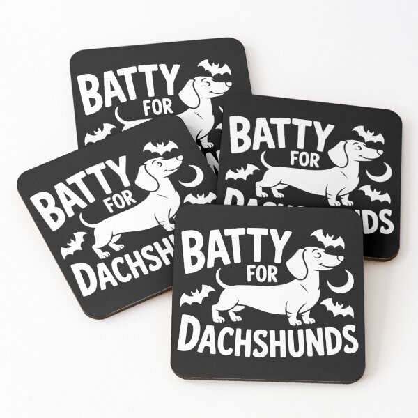 Item preview, Batty For Dachshunds designed and sold by theartfulaspie.