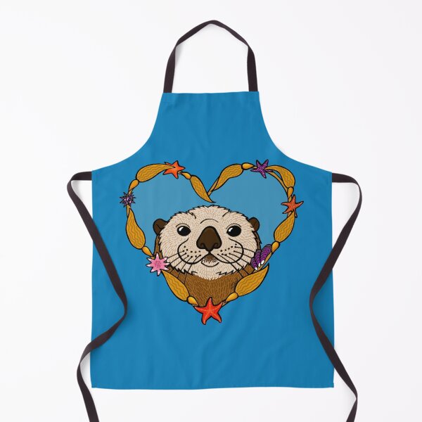 Item preview, Sea Otter Kelp Heart designed and sold by sharkbait83.