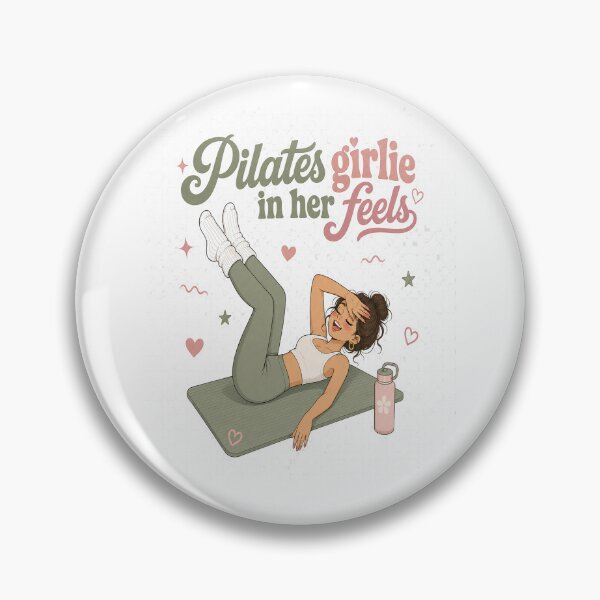 Item preview, Pilates Girlie In Her Feels Aesthetic Girl designed and sold by SnortStudio.