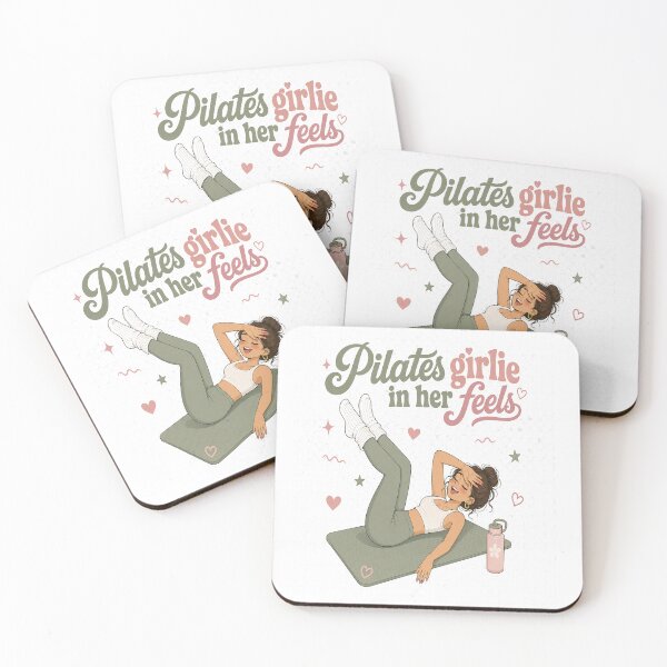 Item preview, Pilates Girlie In Her Feels Aesthetic Girl designed and sold by SnortStudio.