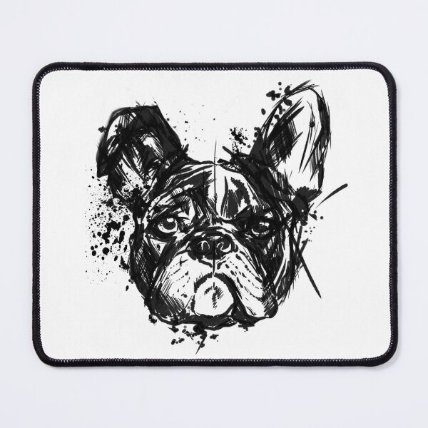 Item preview, French Bulldog Ink Portrait Illustration designed and sold by Inkversed.