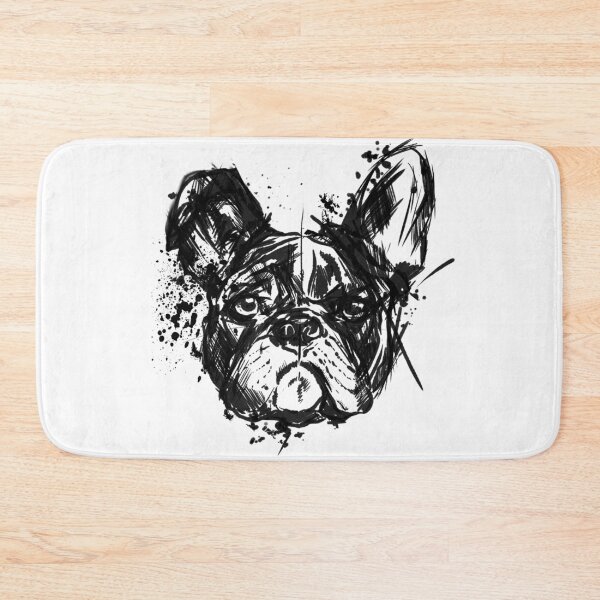 Item preview, French Bulldog Ink Portrait Illustration designed and sold by Inkversed.