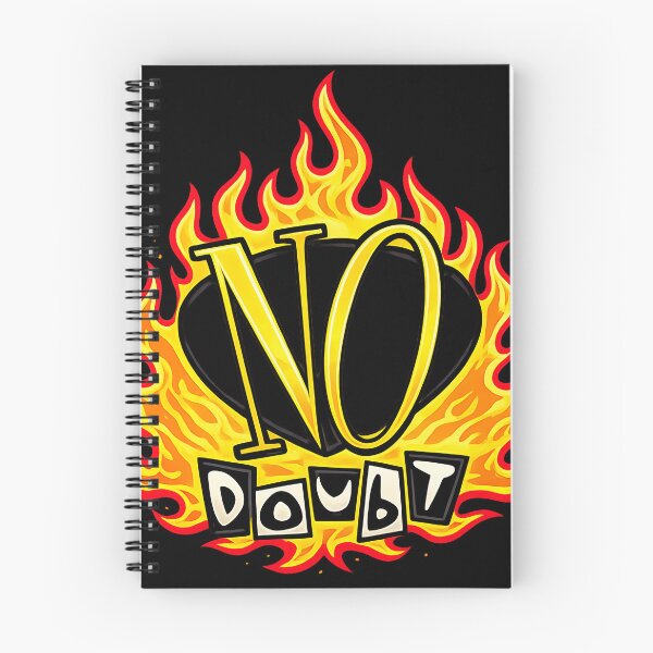 Item preview, No Doubt Flames Forever – Fiery Ska Punk Inspired Retro Music Artwork designed and sold by Artify Works.