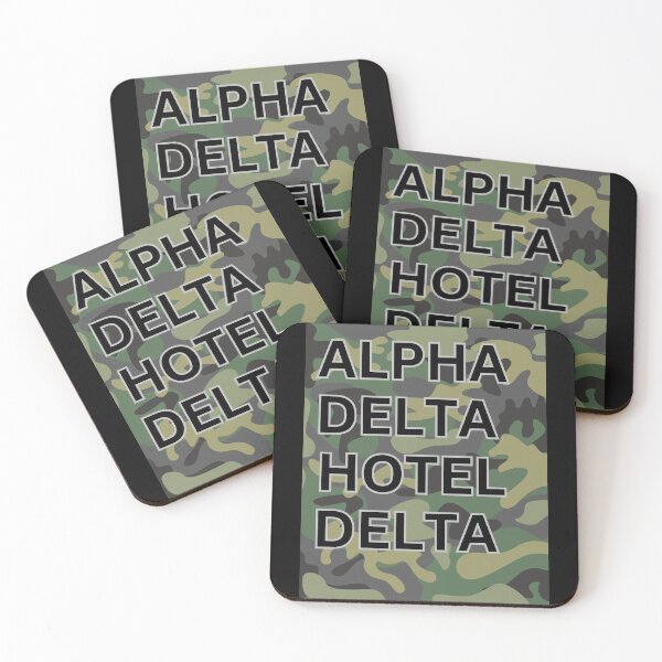 Item preview, ADHD - MILITARY PHONETIC ALPHABET  designed and sold by JDY Studio Designs.