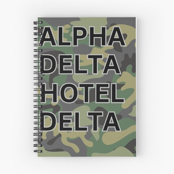 Item preview, ADHD - MILITARY PHONETIC ALPHABET  designed and sold by JDY Studio Designs.