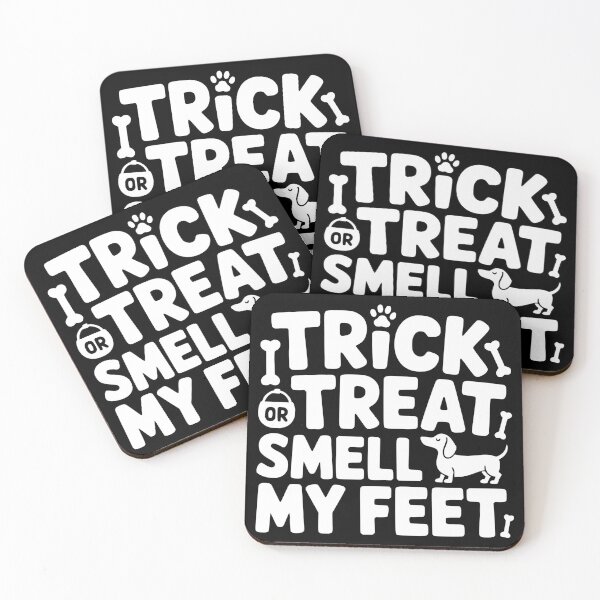 Item preview, Trick Or Treat Smell My Feet designed and sold by theartfulaspie.