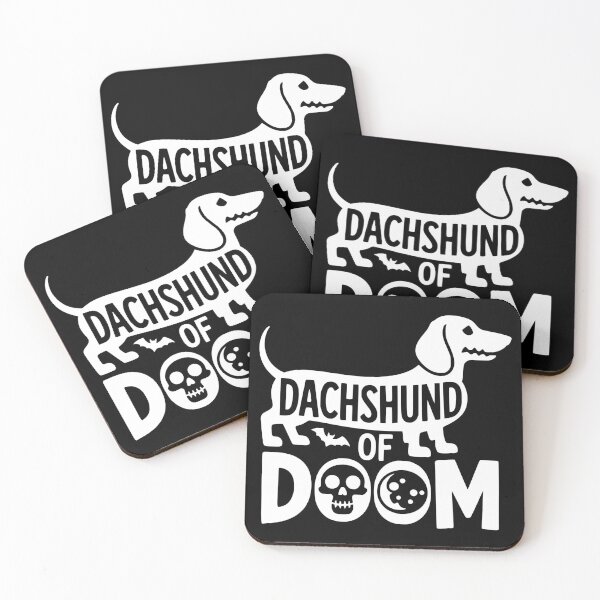 Item preview, Dachshund Of Doom designed and sold by theartfulaspie.