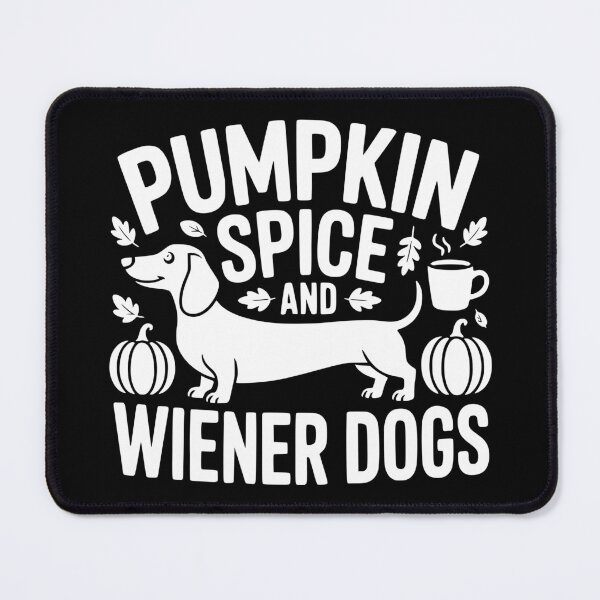 Item preview, Pumpkin Spice And Wiener Dogs designed and sold by theartfulaspie.