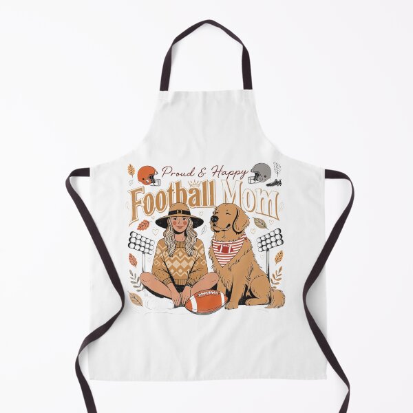 Item preview, Proud Happy Football Mom with Dog Fall Game Day designed and sold by DariaOltes.