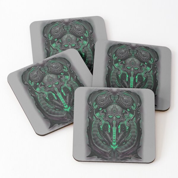 Item preview, Bio Organic Skull (grey background) designed and sold by TivonHCreager.