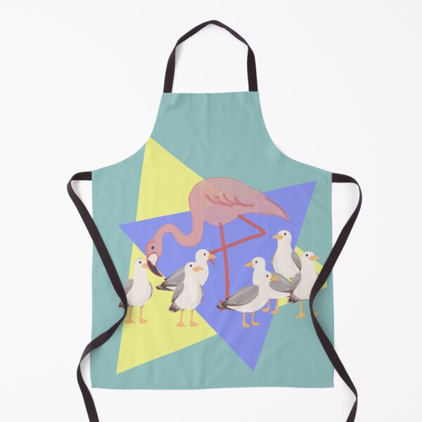 Item preview, Flamingo in seagulls designed and sold by TaraPen.