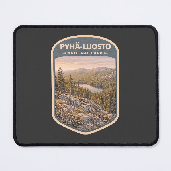 Item preview, Vintage Finland National Park Travel Print: Pyhä-Luosto  designed and sold by PinUpPizzazz.