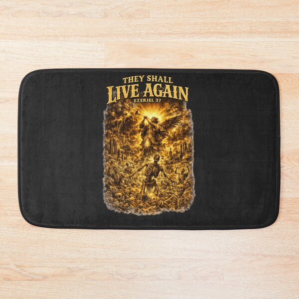 Item preview, They Shall Live Again – Ezekiel 37 Resurrection Angel Biblical Prophecy Design designed and sold by GardenReign.