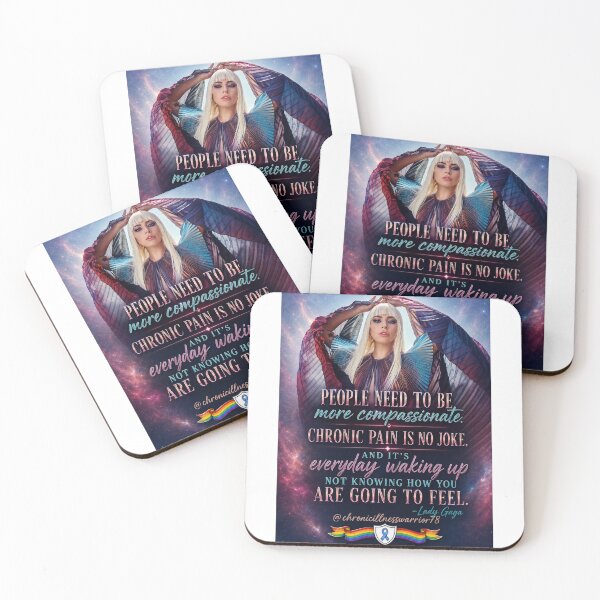 Item preview, Chronic Pain Quote- Lady Gaga designed and sold by CIW78.