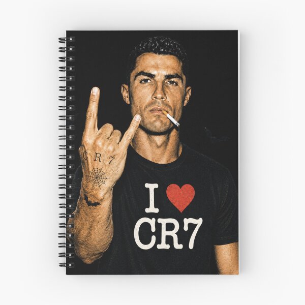 Item preview, Cristiano Ronaldo CR7 Rebel Spirit Portrait – Dark Street Art Football Legend Illustration designed and sold by Artify Works.