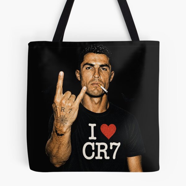 Item preview, Cristiano Ronaldo CR7 Rebel Spirit Portrait – Dark Street Art Football Legend Illustration designed and sold by Artify Works.