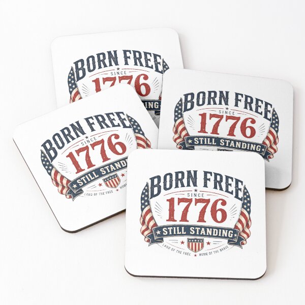 Item preview, Born Free Since 1776 | Still Standing Patriotic Vintage designed and sold by Zayn Studio.