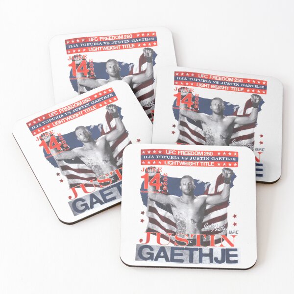 Item preview, Justin Gaethje "UFC Freedom 250" Lightweight Champion  designed and sold by JeyVel.