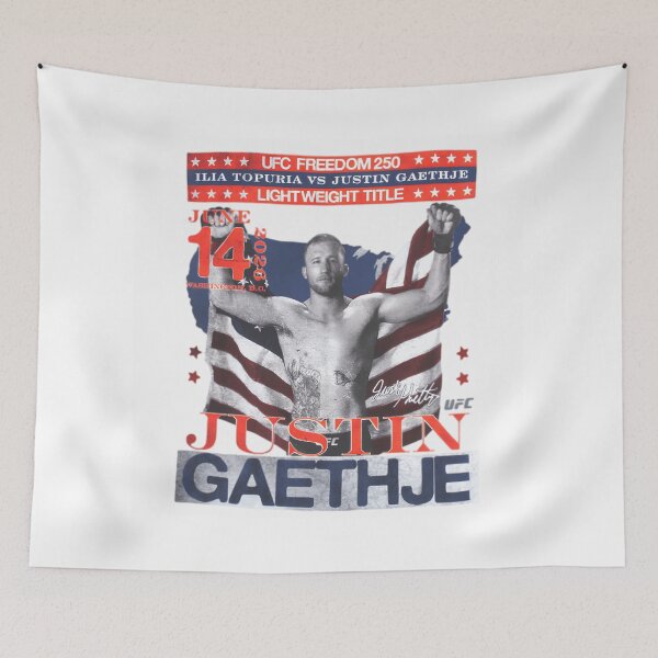 Item preview, Justin Gaethje "UFC Freedom 250" Lightweight Champion  designed and sold by JeyVel.