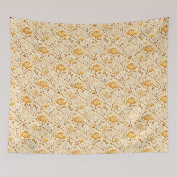 Item preview, Golden Magnolia Reverie designed and sold by Designbes.