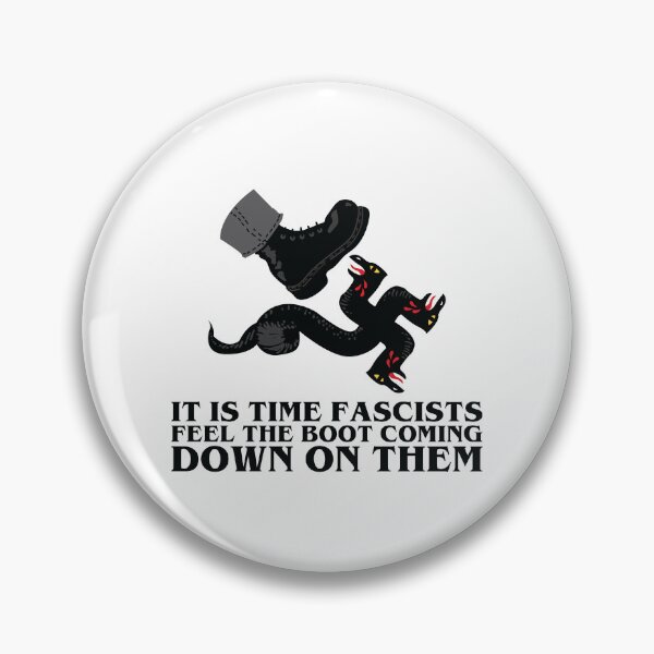 Item preview, it is time fascists feel the boot coming down on them (antifa) designed and sold by remerasnerdas.