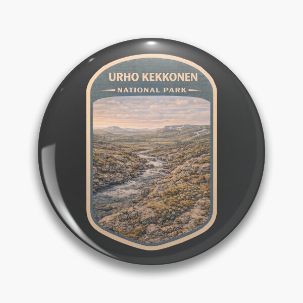 Item preview, Vintage Finland National Park Travel Print: Urho Kekkonen designed and sold by PinUpPizzazz.